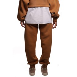 pantalone tuta kostumn°1 DONNA CAMMELLO - KI2512 vista posteriore