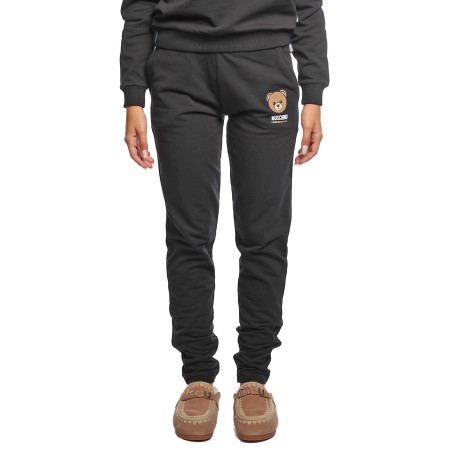pantalone tuta moschino DONNA NERO 0555 - V6A6805 - 4413 vista frontale