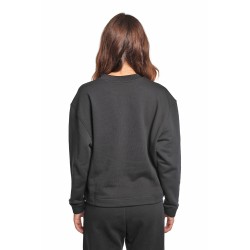 felpa moschino DONNA NERA 0555 - V6A1710 - 4418 vista posteriore