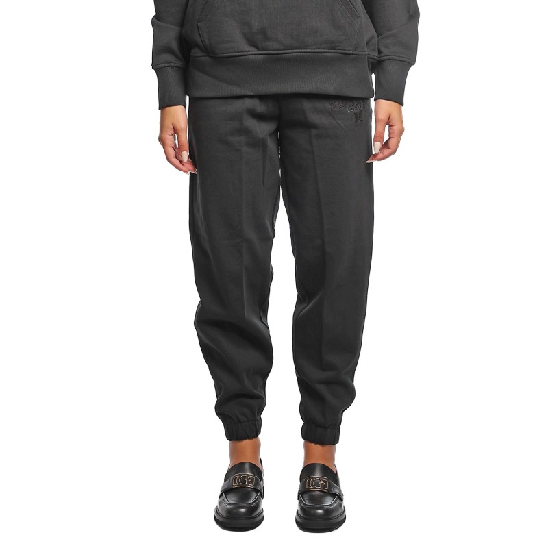 pantalone tuta john richmond DONNA BLACK - UWA25010PA  vista frontale