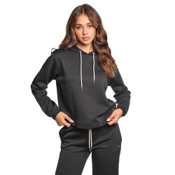 felpa guess DONNA NERA FJ8A - V5YQ04KBSL2 vista frontale