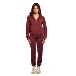 pantalone tuta guess DONNA BORDEAUX G4P2 - V4YB08KCAY2 vista completo frontale