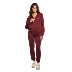 pantalone tuta guess DONNA BORDEAUX G4P2 - V4YB08KCAY2 vista frontale intera