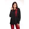 t-shirt kostum°1 DONNA NERA - KI25109 vista frontale