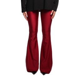pantalone a zampa kostumn°1 DONNA BORDEAUX - KI2508 vista frontale