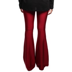 pantalone a zampa kostumn°1 DONNA BORDEAUX - KI2508 vista posteriore