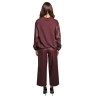 felpa jijil DONNA BORGOGNA 1501 WINE - JPI25FP390 vista completo posteriore
