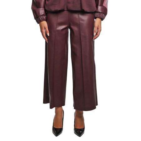 pantalone jijil DONNA BORGOGNA 1501 WINE - JPI25PA349 vista frontale