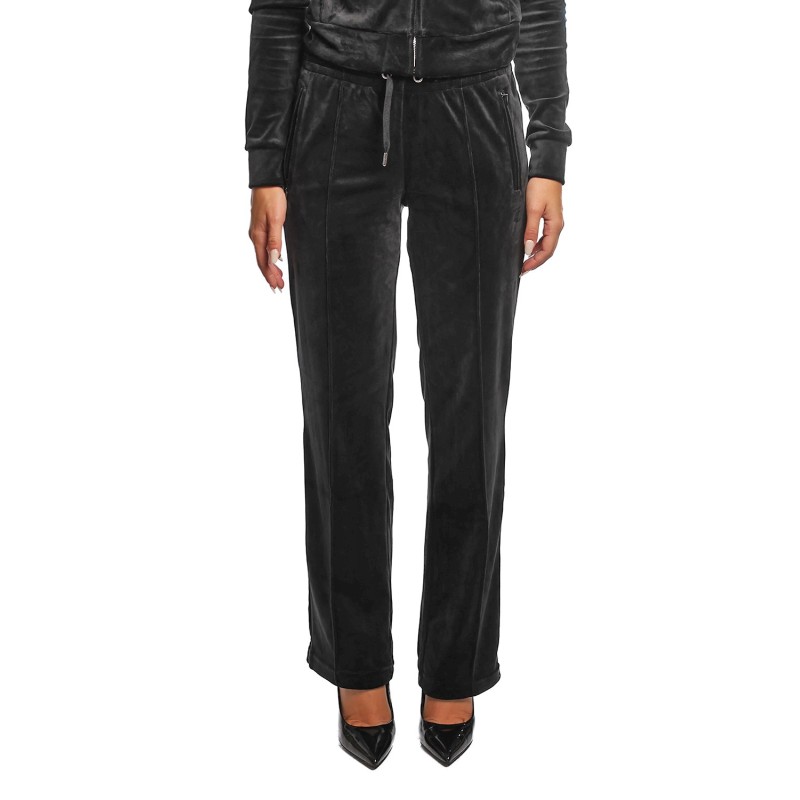 pantalone tuta juicy couture DONNA BLACK - VIJH70699WPFJ00 vista frontale