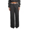 pantalone tuta moschino DONNA NERO 0555 - V6A6802 - 4424 vista frontale