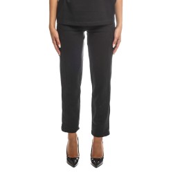 pantalone tuta jijil DONNA 0002 NERO - JPI25PA057  vista frontale
