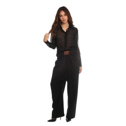 pantalone jijil DONNA 0002 NERO - JPI25PA378 vista completo frontale