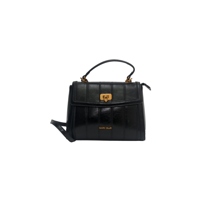 borsa marc ellis DONNA BLACK - SAORI vista frontale
