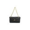 borsa marc ellis DONNA BLACK E GOLD - YOLE BAG vista frontale