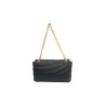 borsa marc ellis DONNA BLACK E GOLD - YOLE BAG vista posteriore