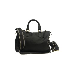 borsa marc ellis DONNA BLACK E GOLD - EVANIA DO vista posteriore