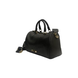 borsa marc ellis DONNA BLACK E GOLD - EVANIA DO vista laterale