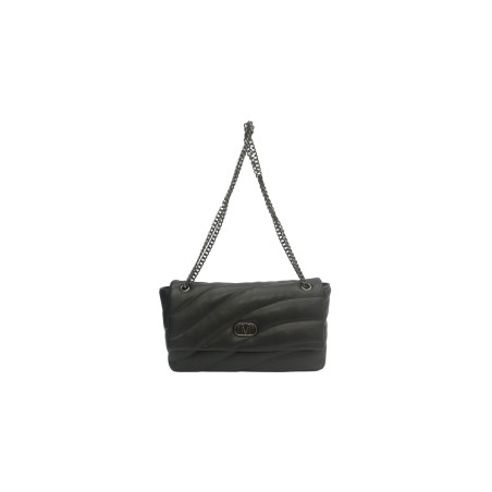 borsa marc ellis DONNA BLACK E CDF - YOLE BAG vista frontale