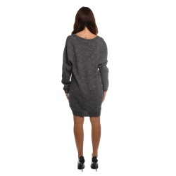 abito jijil DONNA 0300 GREY - JPI25AK007 vista posteriore