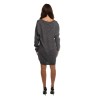 abito jijil DONNA 0300 GREY - JPI25AK007 vista posteriore
