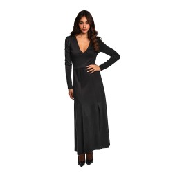 abito lungo jijil DONNA 0002 NERO - JPI25AB066 vista frontale