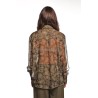 camicia jijil DONNA VERDE 1502 MUSCHIO - JPI25CA102 vista posteriore