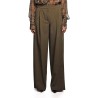 pantalone a palazzo jijil DONNA 0007 VERDE MILITARE - JPI25PA094 vista frontale