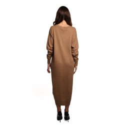 abito lungo jijil DONNA 0925 CAMEL - JPI25AK013  vista posteriore