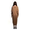 abito lungo jijil DONNA 0925 CAMEL - JPI25AK013  vista posteriore