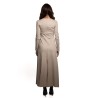 abito lungo jijil DONNA 0703 - NATURALE JPI25AB066 vista posteriore