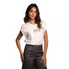 t-shirt jijil DONNA 0008 PANNA - JPI25TS340 vista frontale