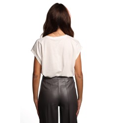 t-shirt jijil DONNA 0008 PANNA - JPI25TS340 vista posteriore