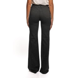 jeans cycle DONNA 11 NERO - 452P549 vista posteriore