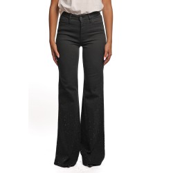 jeans cycle DONNA 11 NERO - 452P549 vista frontale