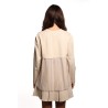 blusa jijil DONNA 0913 VANIGLIA - JPI25BL131 vista posteriore