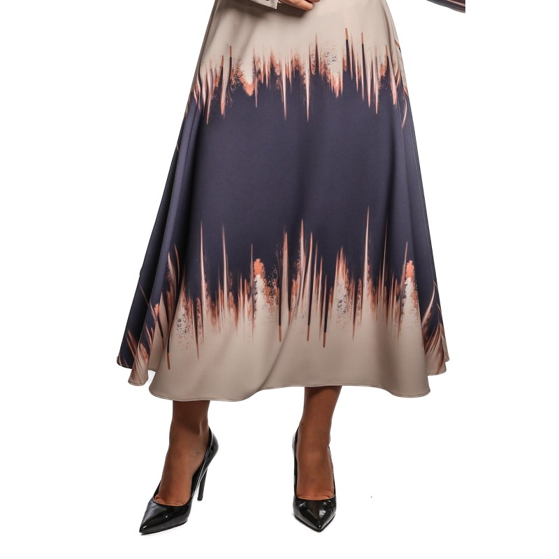 gonna jijil DONNA 1544 ECG PANNA - JPI25GO407 vista frontale