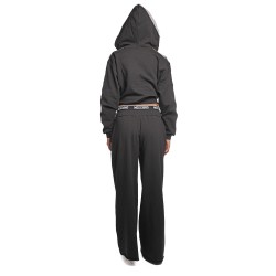 pantalone tuta moschino DONNA NERO 0555 - V6A6802 - 4424 vista completo posteriore