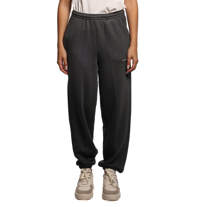 pantalone tuta john richmond DONNA BLACK - UWA25002PA vista frontale