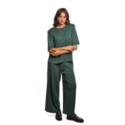 pantalone kostumn°1 DONNA VERDE - KI2501 vista completo frontale