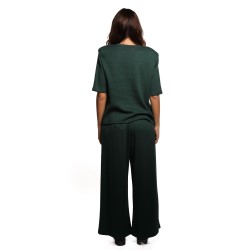 pantalone kostumn°1 DONNA VERDE - KI2501 vista completo posteriore