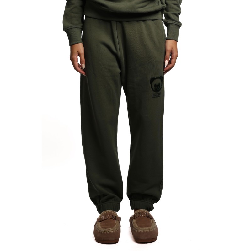 pantalone tuta moschino DONNA VERDE 0429 - V6A6808 - 4418 vista frontale