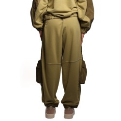 pantalone tuta cargo jijil DONNA VERDE 1502 MUSCHIO - JPI25PA071 vista posteriore