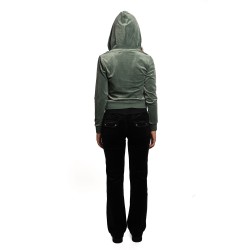 felpa juicy couture DONNA DUCK GREEN - VEJB70001WPFDG2 vista completo posteriore