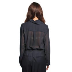 camicia jijil DONNA 0872 BLUE - JPI25CA346 vista posteriore