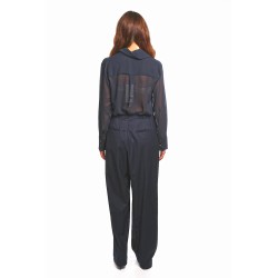 camicia jijil DONNA 0872 BLUE - JPI25CA346 vista completo posteriore