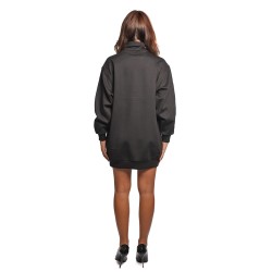 abito a felpa guess DONNA NERO JBLK - V5YK07KCX22 vista posteriore