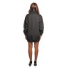 abito a felpa guess DONNA NERO JBLK - V5YK07KCX22 vista posteriore