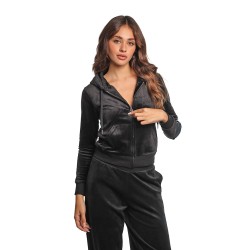 felpa juicy couture DONNA BLACK - VEJB70001WPFJ00 vista frontale