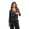 felpa juicy couture DONNA BLACK - VEJB70001WPFJ00 vista frontale