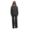 pantalone a palazzo jijil DONNA 0002 NERO - JPI25PK015 vista completo posteriore